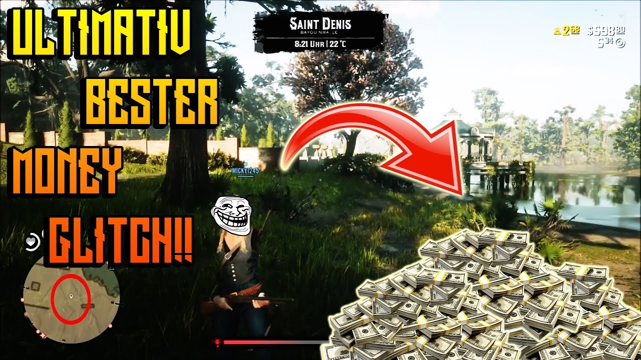 BESTER "UNLIMITED GOLD GLITCH" 5000$ in 10 Min in Red Dead Online