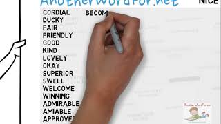 Synonyms For Nice [Learn English Pronunciation + Improve Your Vocabulary]