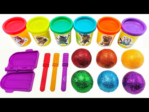 ❤️❤️Satisfying Video | How to <strong>Make</strong> Glitter Lollipop <strong>Clay</strong> Ice Cream Bars ASMR❤️❤️ #satisfying