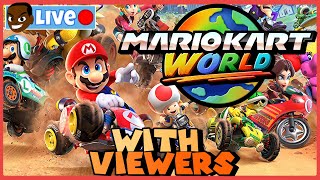 Mario Kart World With Viewers! - LIVE