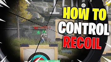 RECOIL CONTROL TECHNIQUE that you must try! | Knives Out