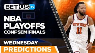 NBA Playoff Picks for TODAY [May 8th] | Conference Semifinals Expert Predictions & Best Betting Odds