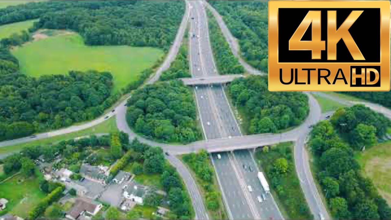 4K Beautiful Sheffield / Rotherham Scenery Shots United Kingdom 🇬🇧