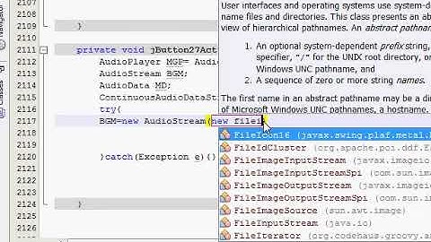 Java prog#120. How to play sound or Audio in loop in Java