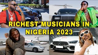 Top5 Richest Musicians In Nigeria 2023 & Their Cars & Houses
