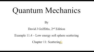 Quantum Mechanics - Example 11.4 (David J Griffiths) (Hindi) || Ashish Patel