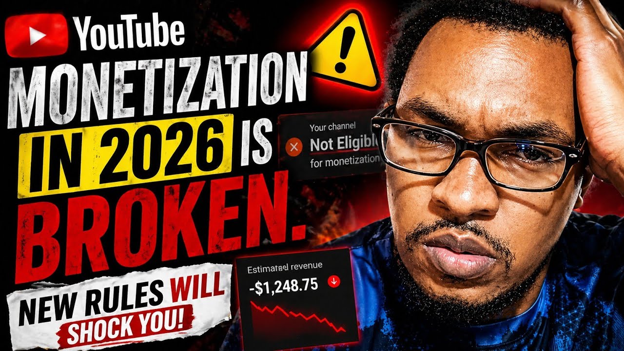 YouTube Monetization in 2026 Is NOT What You Think… New Rules Will ...