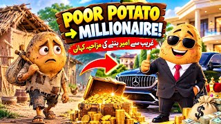 Information The Poor Potato Became a MILLIONAIRE! 😱💰 | Funny AI Cartoon Story#funny #funnycomedy  Guide