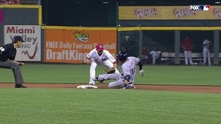 MIL@CIN: Bruce fires from corner to retire Ramirez