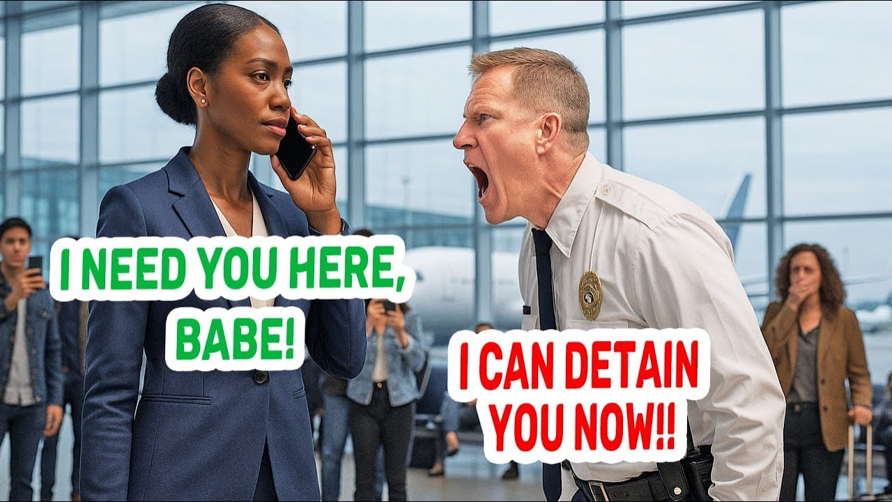 Cop Insults Black Woman At Airport Regrets It As She Calls Her Husband ...