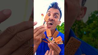 Yummy Parle G Biscuit Aur Barone Chocolate