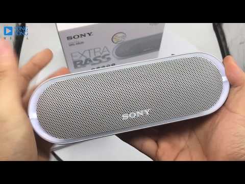 Video Mở hộp Loa Sony SRS-XB20: Đèn đóm, chống nước nôi,... - youtube