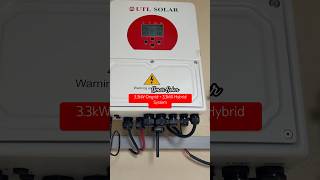 UTL solar 3kW Hybrid Solar in Nanded | Umar Solar Nanded