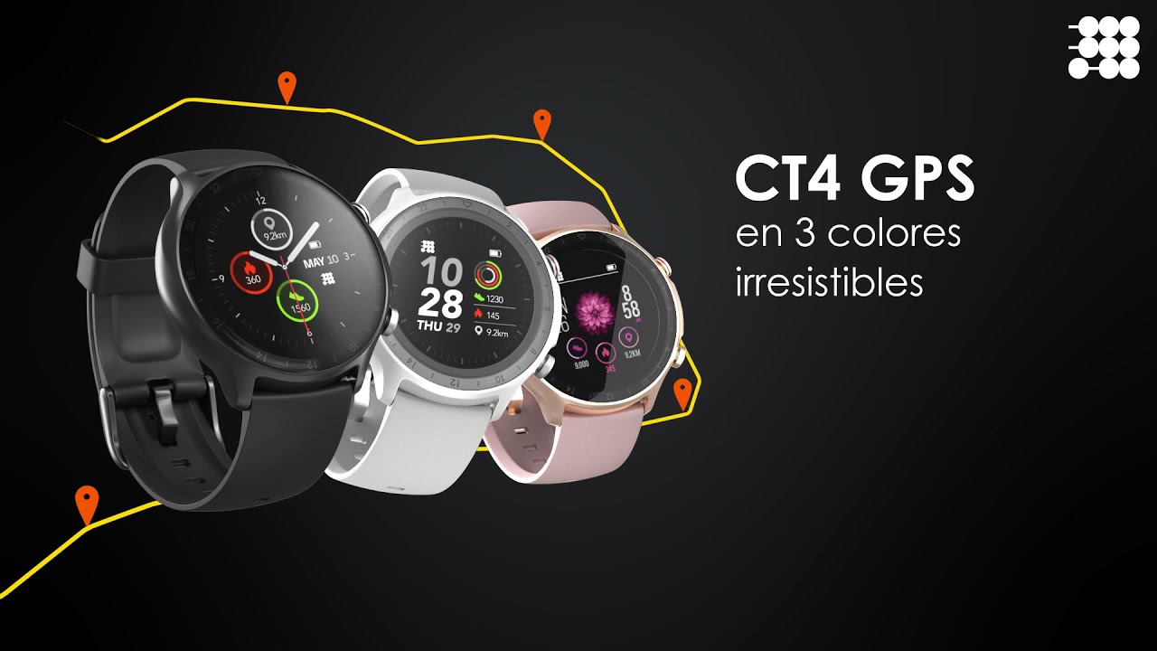 Recién llegado: CT4 GPS Smartwatch.⌚ - YouTube