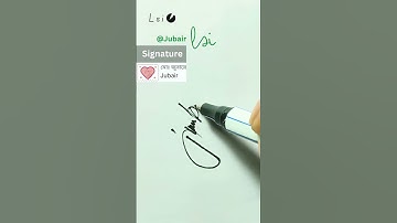 Create Simple Sign | Signature Idea #sign #signature #shorts