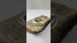 Russian wedding rings (also known as triple rolling rings) #weddinginspo #weddinginspiration