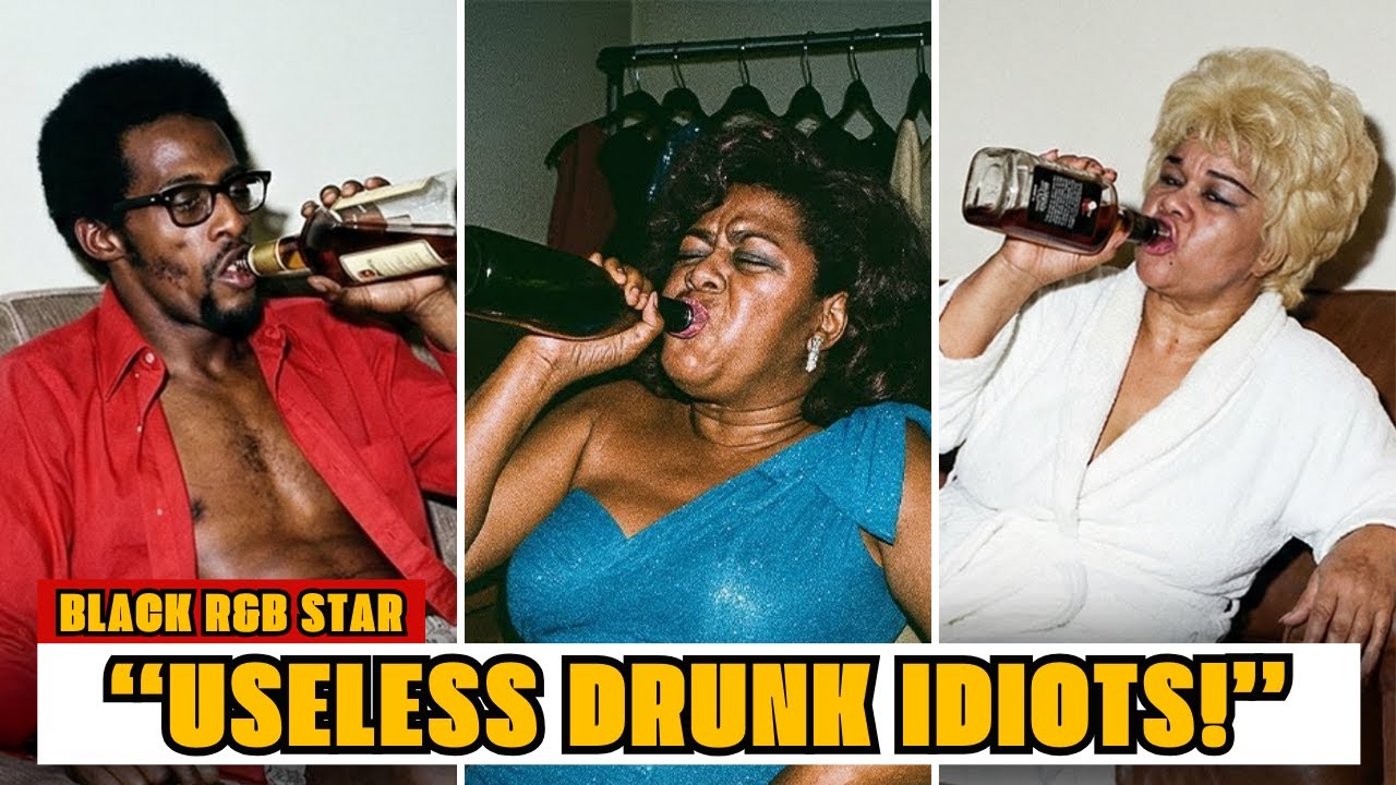 23 Black R&B Legends Who Were The Worst Drunks In History