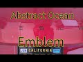 Abstract Ocean Tesla Emblem #tesla