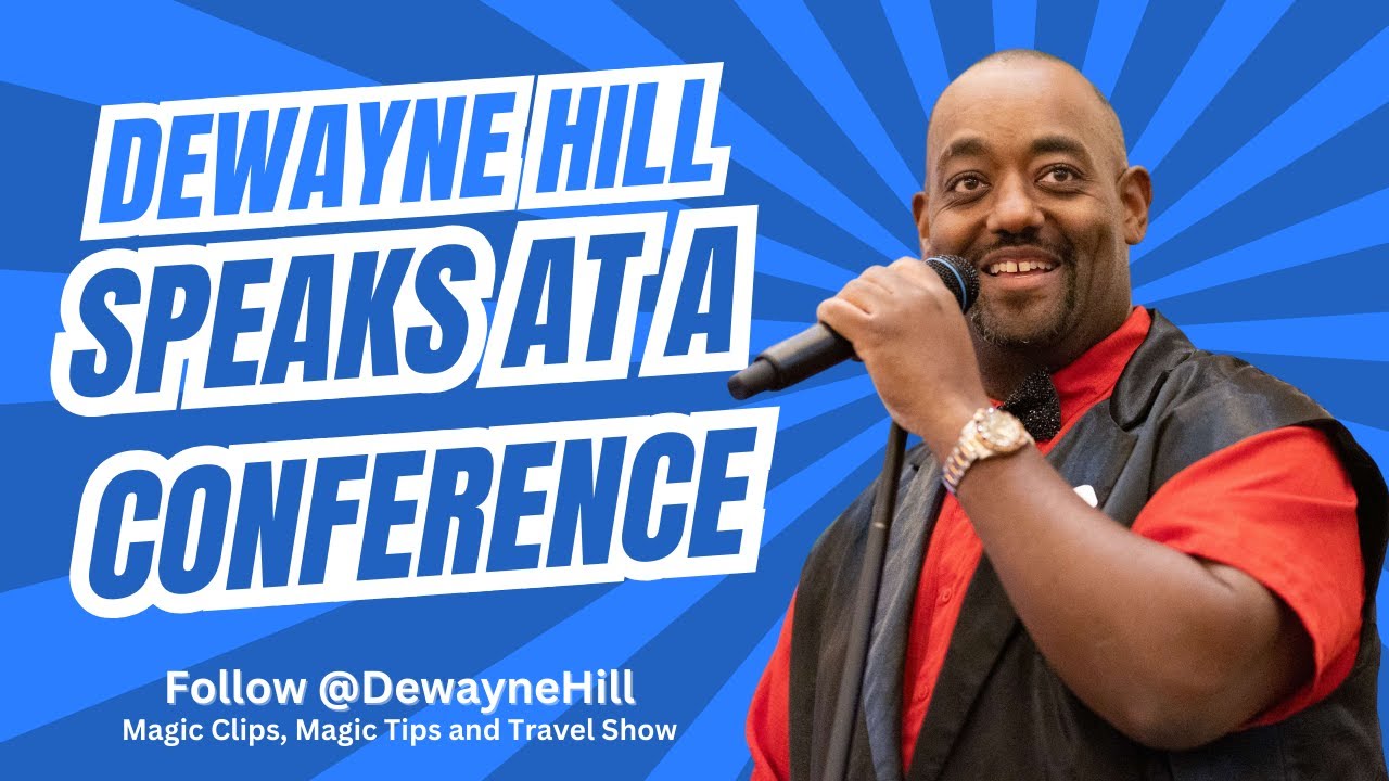 close up magician hire london New Association and Speaking Dewayne Hill Demo Video