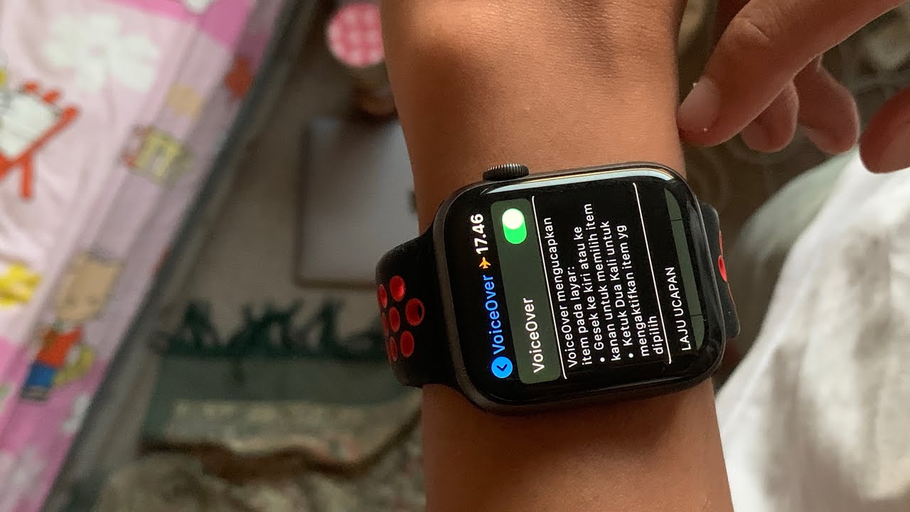 Setting Voice Over pada Apple Watch - - Apple Accessibility - Apple Watch  Demo - YouTube