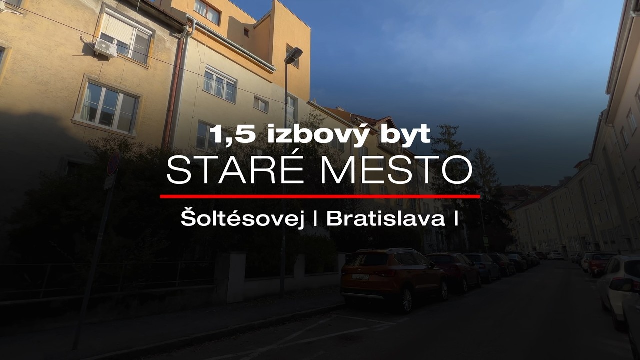 NA PRENÁJOM/FOR RENT  Veľmi pekný 1,5i byt 36 m2, pivnica, skvelá lokalita