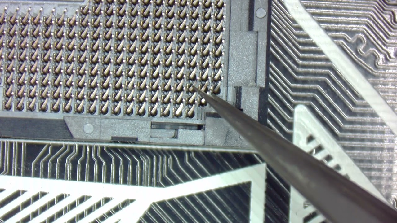 LGA 1151 Coffee Lake Bent Pins Part 1