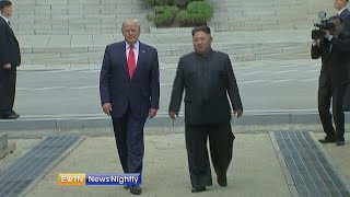 President Trump makes history in North Korea - ENN - 2019-07-01