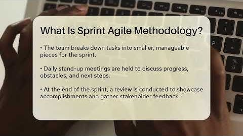 What Is Sprint Agile Methodology? - Talking Tech Trends