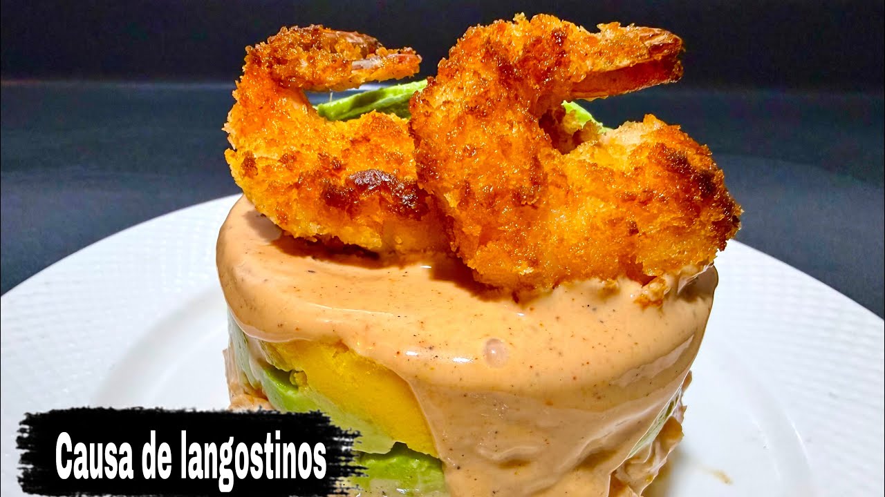 La mejor causa de langostinos que vas a probar 