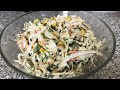 Կաղամբով շատ համեղ և պարզ աղցան  Салат из капусты  Cabbage salad  Xohanoc.am
