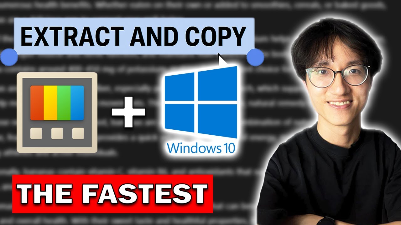 How to Extract Text in Seconds Without Any Browser in Windows 10