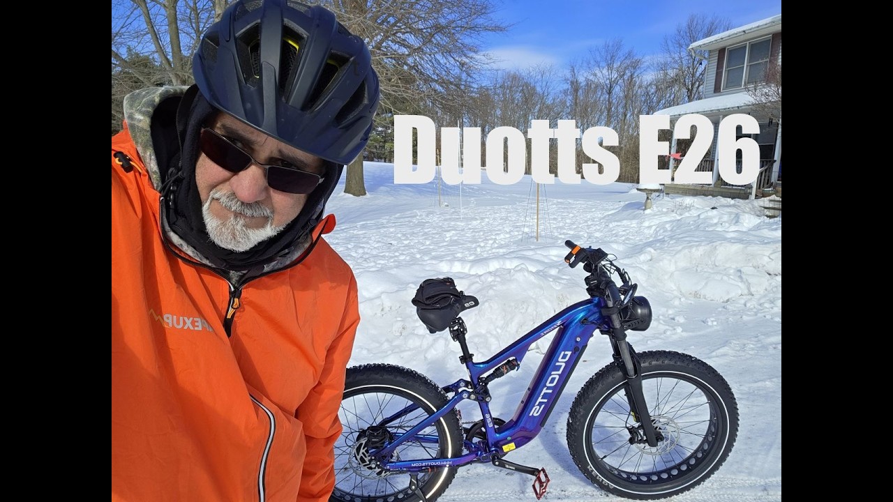 Обзор электровелосипеда Duotts ​​E26