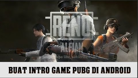 Cara Buat Intro Game PUBG Keren dan Minimalis di Android | Tutorial Kinemaster