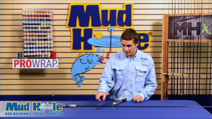 Mud Hole Custom Tackle™ Mounting the Foregrip, Winding Check, & Butt Cap 