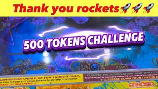 Ocean King 3 | CHALLENGE: 500 TOKENS #fishinggames #oceanking #worldoffun #arcadegame #arcade #fyp screenshot 3