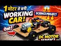 DC Motor se banayi full working car