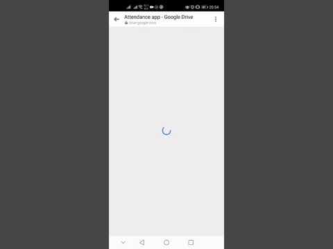 Attendance App Tutorial