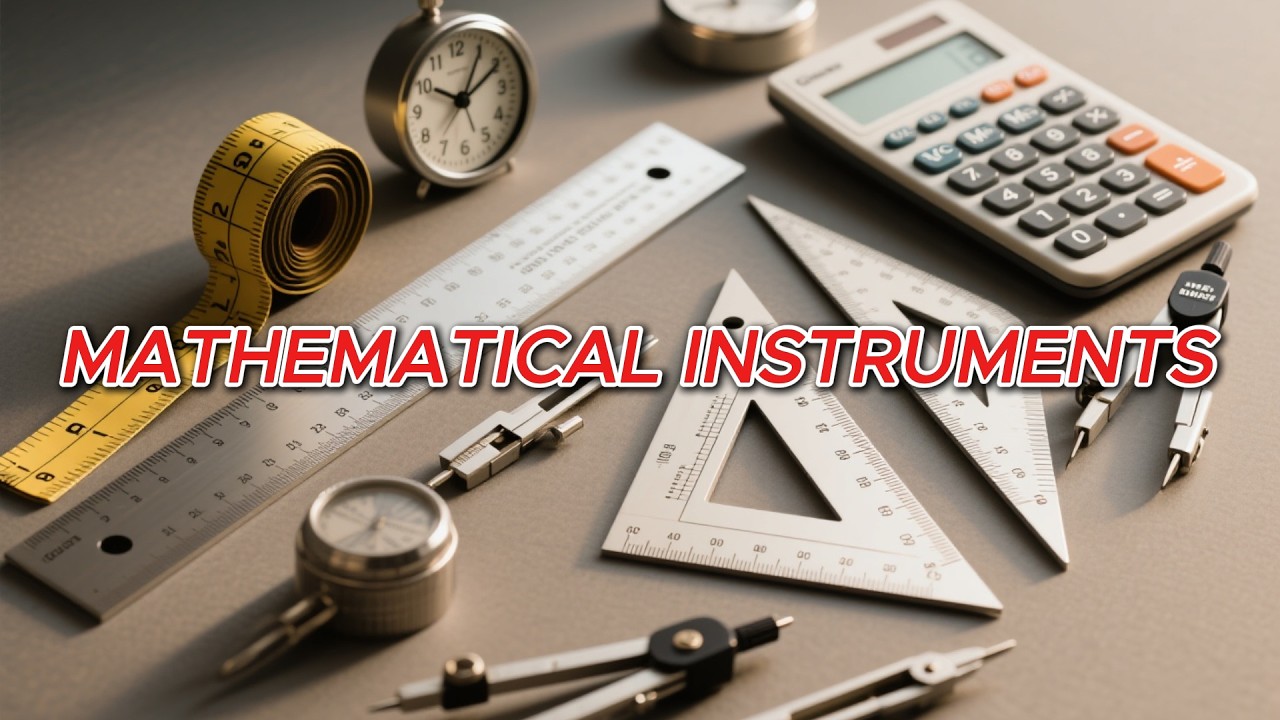 Fun Learning With Mathematical Instruments for Curious Little Kids ...