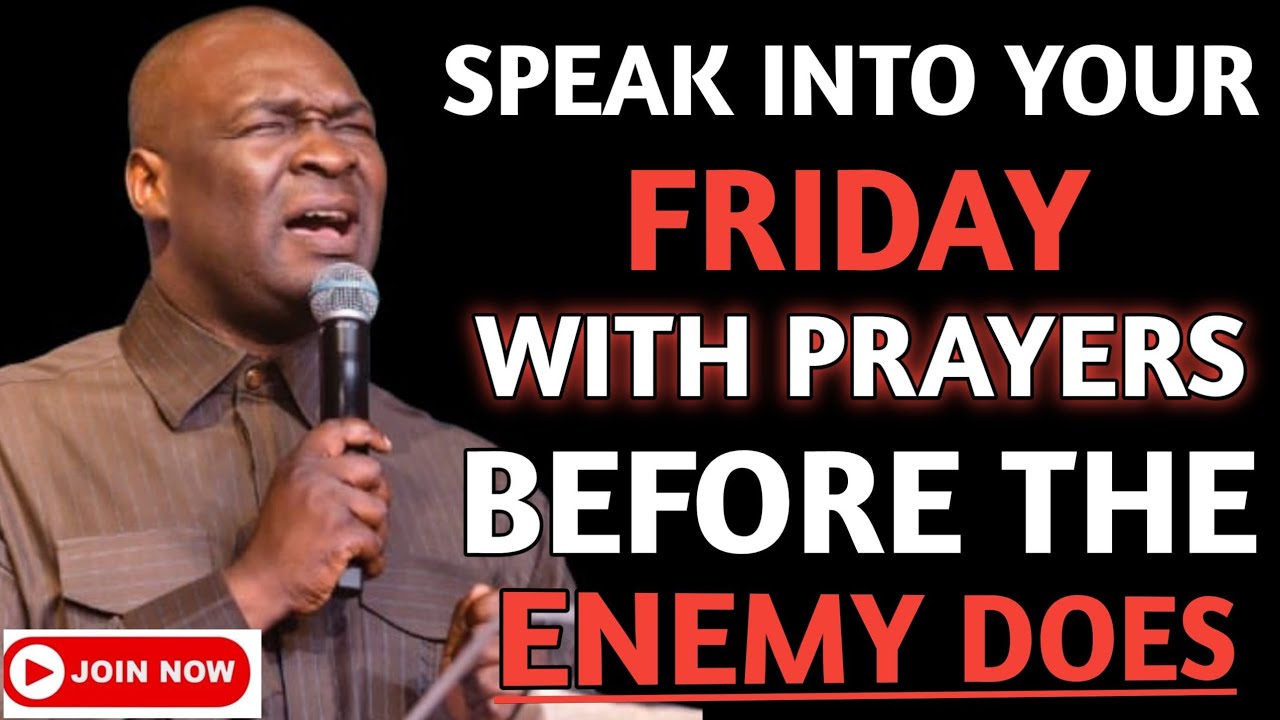 [Friday 16th January,2026] SPEAK INTO YOUR FRIDAY BEFORE THE ENEMY DOES -Apostle Joshua Selman