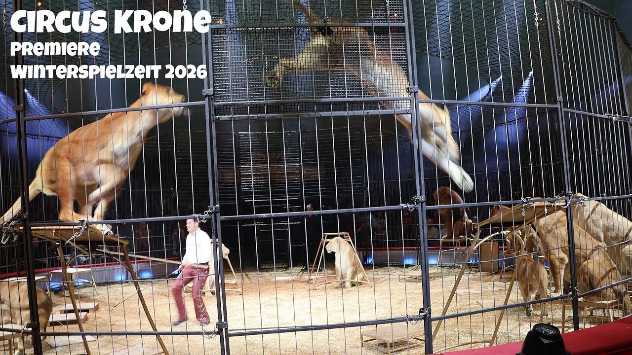Circus Krone 2026 Premiere Winterspielzeit "Ich. Du. Wir. Krone." am 25.12.2025 in München