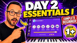 Famous Simply Piano Got Harder… Day 2 Learning Piano From Scratch, ESSENTIALS I Wealth