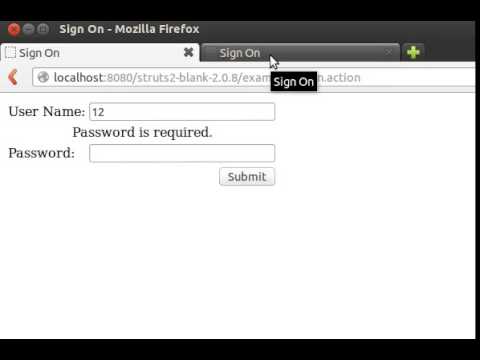 s2-001 OGNL Injection Demo