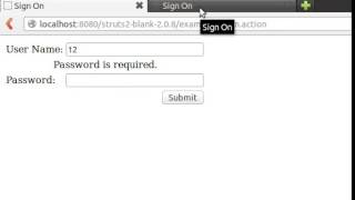 s2-001 OGNL Injection Demo