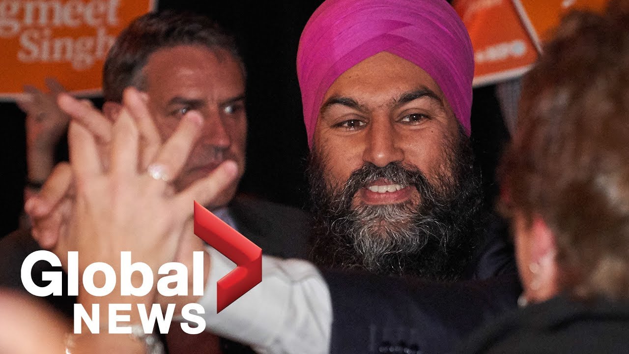 Canada Election: Jagmeet Singh attends UpRiSingh rally in Victoria, B.C.