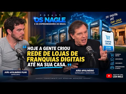 Today we’ve created a network of digital franchise stores right in your home. João Apolinário