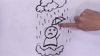 A Rainy Day (Whiteboard Stop-Motion Video)