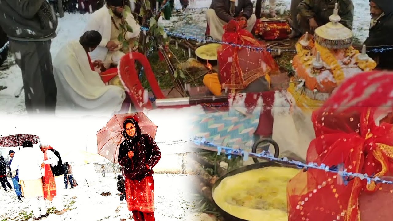 My new vlog 😍 मां नन्दा देवी की ताई🙏