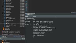 SQL SERVER EXECUTE STATEMENT