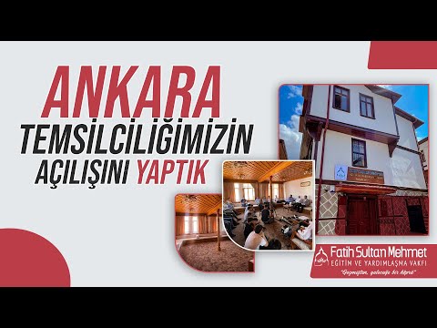 Ankara Temsilciliğimiz Açıldı!