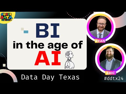 Business intelligence in the age of AI - what's the future of BI??